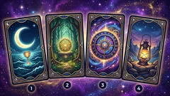 直感で選んでください：4枚のカードのうち1枚が、今あなたに欠けているものを明らかにします